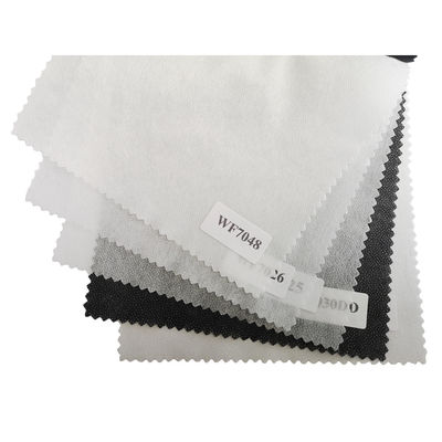 100% polyester GAOXIN soft handing microdot nonwoven fusible interlining with coating
