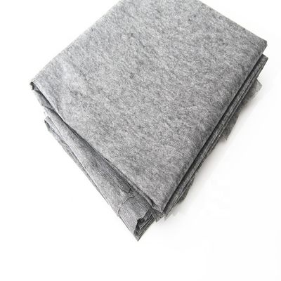Adhesive GAOXIN Polyester Stocklot Nonwoven Fusible Interlining for Shirts