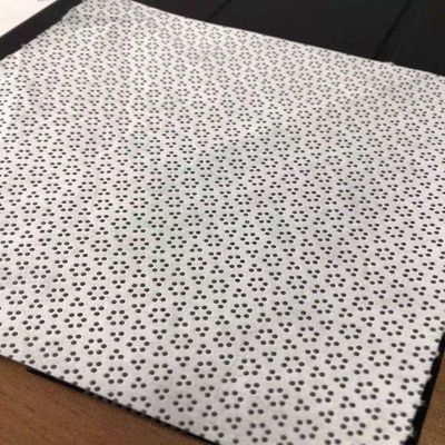 Protective Filter Material Nonwoven Melt-Blown Fabric with Dyed Pattern