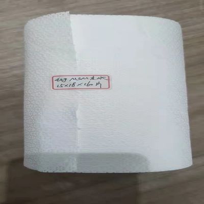 Protective Filter Material Nonwoven Melt-Blown Fabric with Dyed Pattern