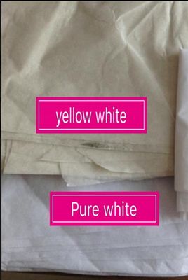 Gaoxin 25G Hard Chemical Bond Nonwoven Embroidery Backing Interlining for White Color