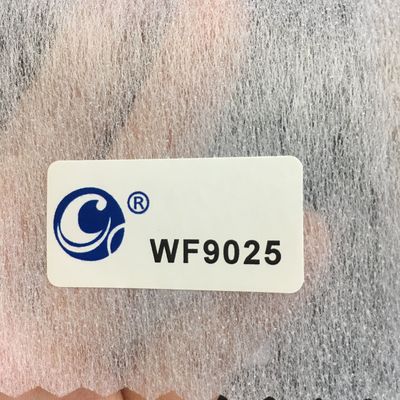 Satin Interlining Nonwoven Fabric for Garment Embroidery GAOXIN WF9025 Chemical Bond