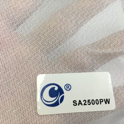 150cm Width Circular Tricot Woven Fusible Interlining for GAOXIN SA2500 in Pure White