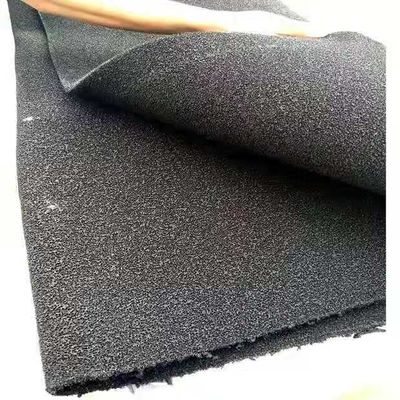 15-150cm Width Cross Lapping Nonwoven Fabric with Charcoal Carbon Fiber in GAOXIN