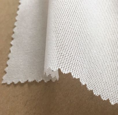 Hot Melt Adhesive Bonding Get the Job Done with Gray Circular Tricot Knit Interlining