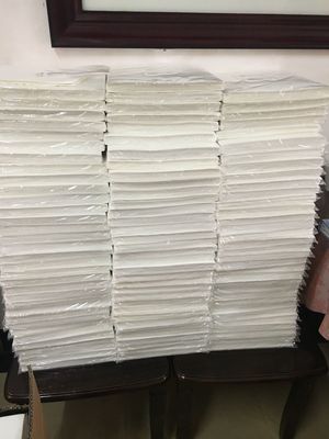 Embroidery Stabilizer Backing Fusible Interfacing Medium Hard Polyester/Cotton Blend
