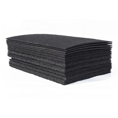 Activated Carbon Nonwoven Fiber 40gsm Filter Cloth Fabric Material Roll for Deodorizing