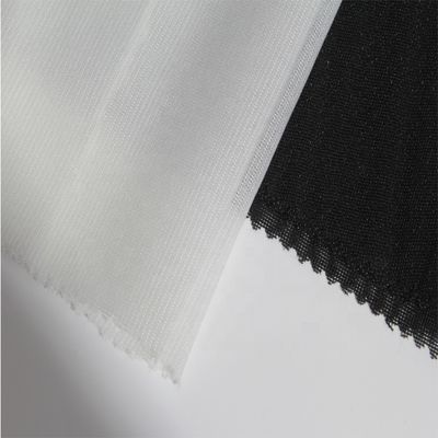 100% Polyester Gaoxin Woven Fusible Tricot Knitted Woven Fusible Interlining Durable