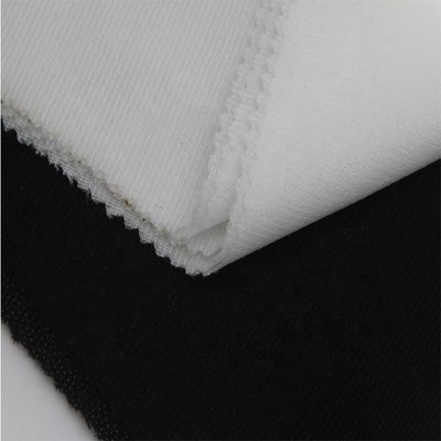 100% Polyester Gaoxin Woven Fusible Tricot Knitted Woven Fusible Interlining Durable