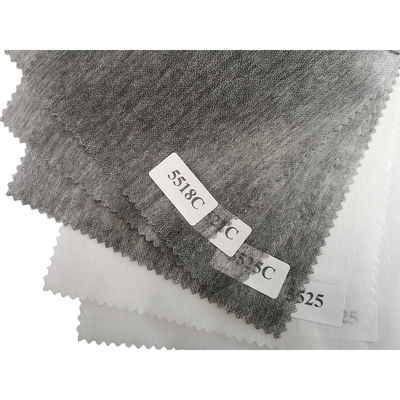 Gaoxin Non Woven Fabric Hot Melt Fusing Interlining for Clothes Coating PA/PES Coated
