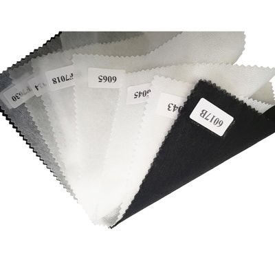 Gaoxin Non Woven Fabric Hot Melt Fusing Interlining for Clothes Coating PA/PES Coated