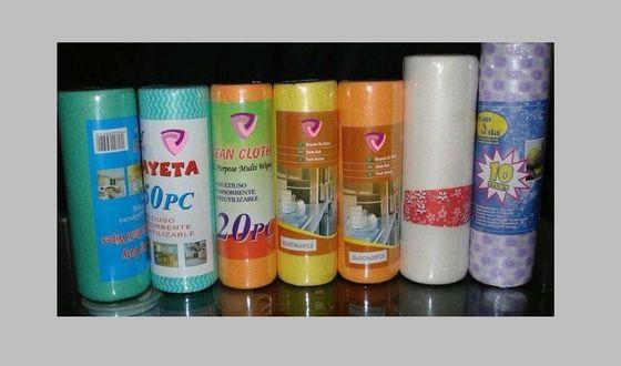 7 Days Sample Order Support Disposable Nonwoven Kitchen Cleaning Wipes with Wood Pulp