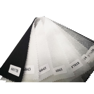 GAOXIN Chinese White Fusible Non Woven Interlining Fabric for Ecofriendly Embroidery