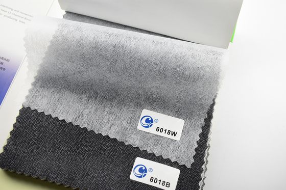 Garment Fusing Interlining Made of 100% Polyester Nonwoven Fusible Fabric Material