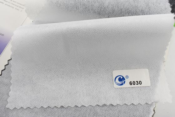 Garment Fusing Interlining Made of 100% Polyester Nonwoven Fusible Fabric Material