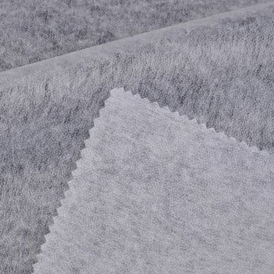Gaoxin PA/PES Nonwoven Fusing Interlining for Garments Double Dot Black 90-200cm Width