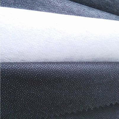 Customized Width GAOXIN 100% Polyester Hot Melt Adhesive Lining Non Woven Interlining