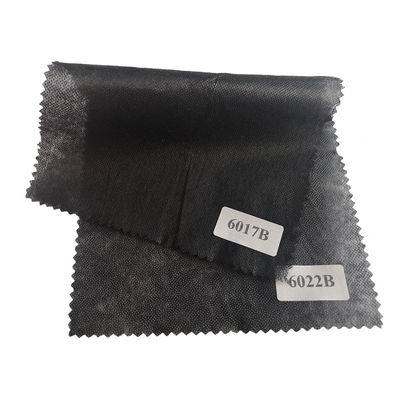 20-80GSM 100% Polyester Double Dot Nonwoven Fusing Interlining Fabric