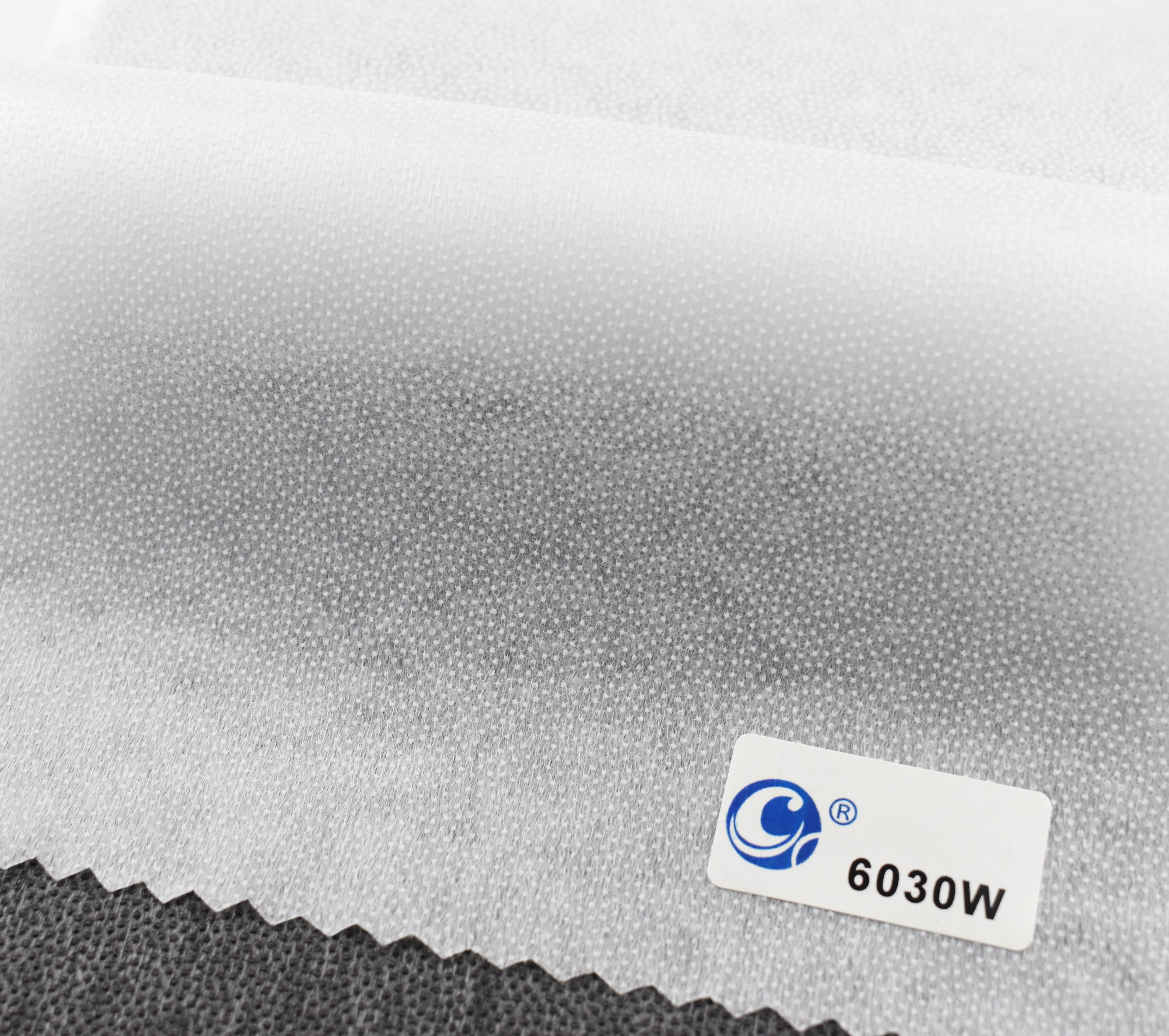 Polyester Fusing Garment Fusing Interlining Made of 100% Polyester Nonwoven Fusible ...